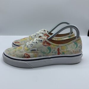 RARE Vans x Disney Little Mermaid Authentic Sneakers Limited Edition Women's 7